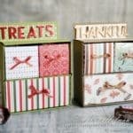 Stop in for this paper treat chest tutorial, and learn to make this adorable chest of drawers to fill with treats!