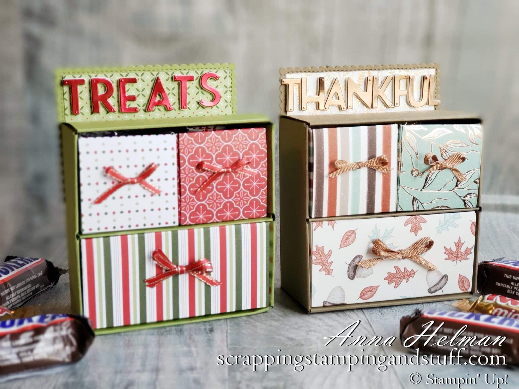 Paper Treat Chest Tutorial For The Holidays