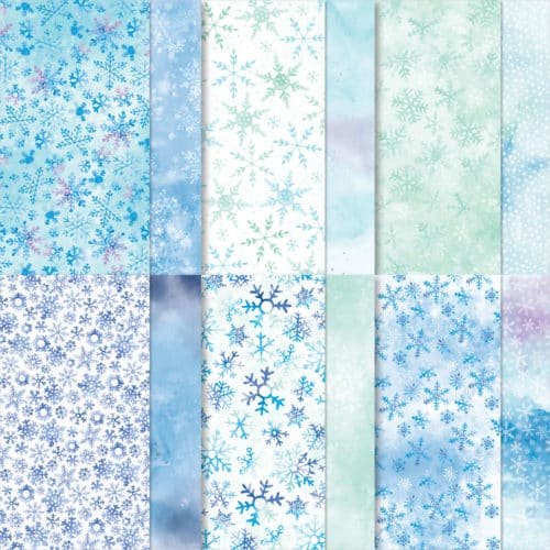 Stampin Up Snowflake Season Designer Series Paper