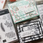 The triple stamping technique is perfect for making beautiful cards with any stamp set! These feature the Stampin Up Tasteful Touches and Seaside Notions stamp sets.