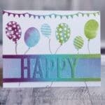 Learn to use this baby wipe technique to make your own multicolored ink pad. A neat way to stamp multicolored images on your card projects!