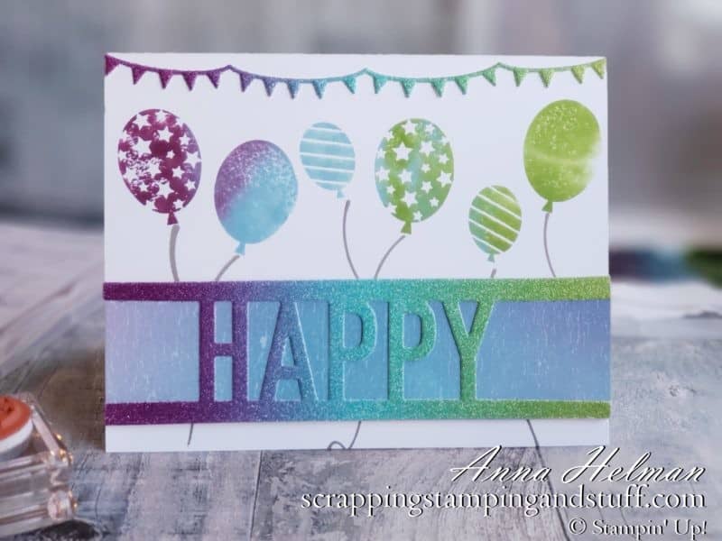 Learn to use this baby wipe technique to make your own multicolored ink pad. A neat way to stamp multicolored images on your card projects!