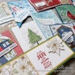 Take a look at these beautiful Christmas card ideas from my Stampin Up OnStage event swap cards with other demonstrators!