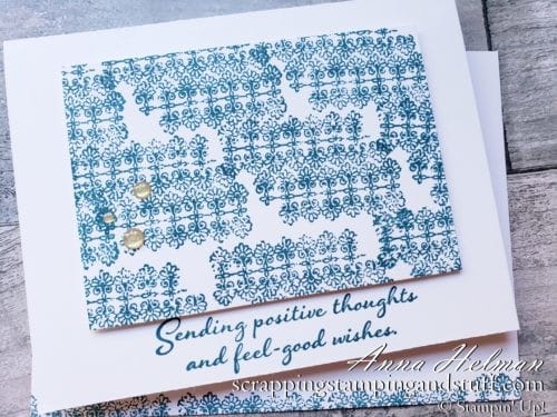 Simple stamping card sets are quick and simple to make, inexpensive, and personal gift ideas! Here's my go-to recipe for simple card sets!