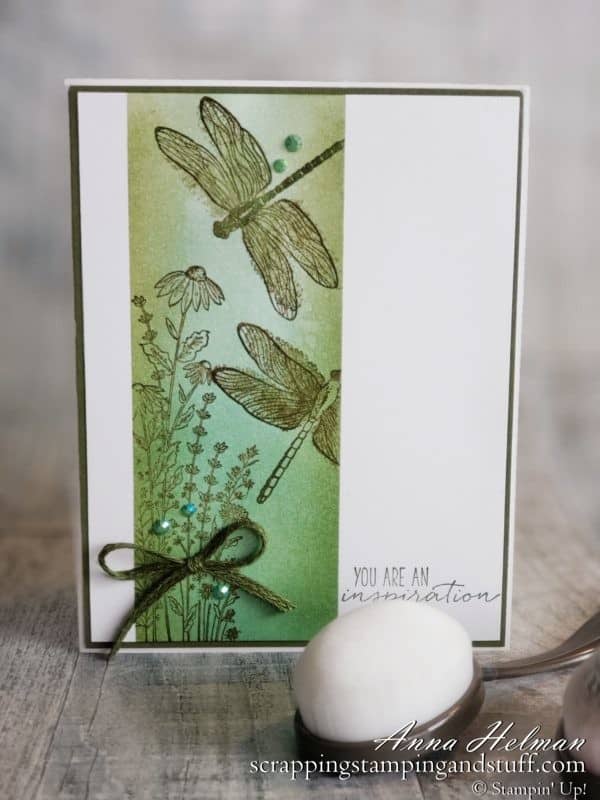 Stampin Up Blending Brushes are an amazing tool for blending ink with soft, even, and beautiful results.