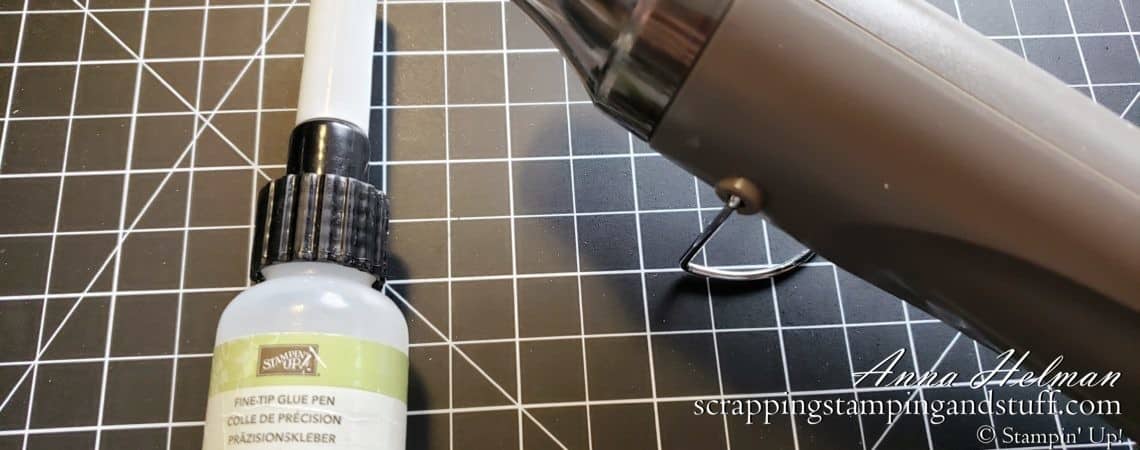 In today's quick tip, I'll share how to unclog the Stampin Up Fine Tip Glue Pen! This is a lifesaver to keep your glue pen working!