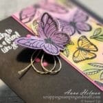 The Stampin Up Floating And Fluttering bundle includes gorgeous butterflies to use on your cards and other paper projects.