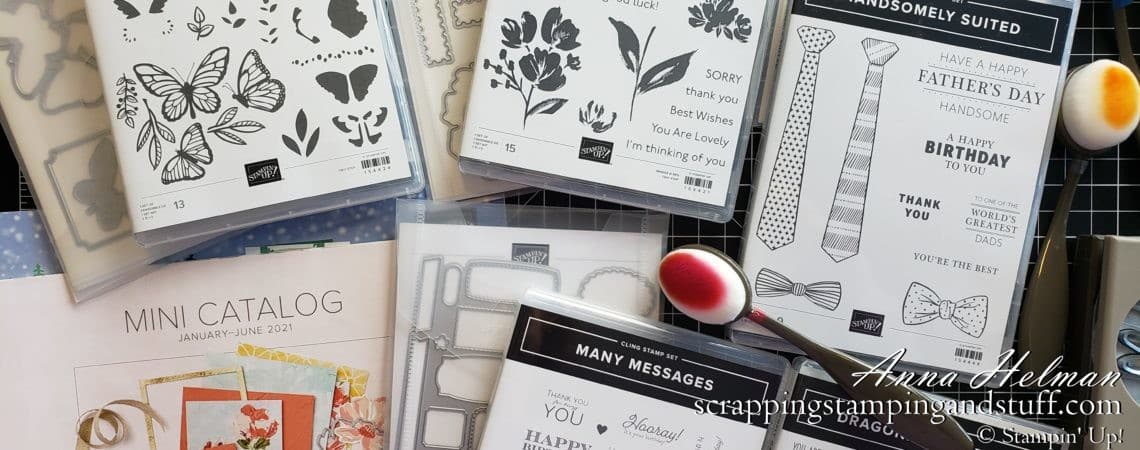 You don't want to miss my new product unboxing and sneak peeks from the 2021 Stampin Up January-June Mini Catalog!