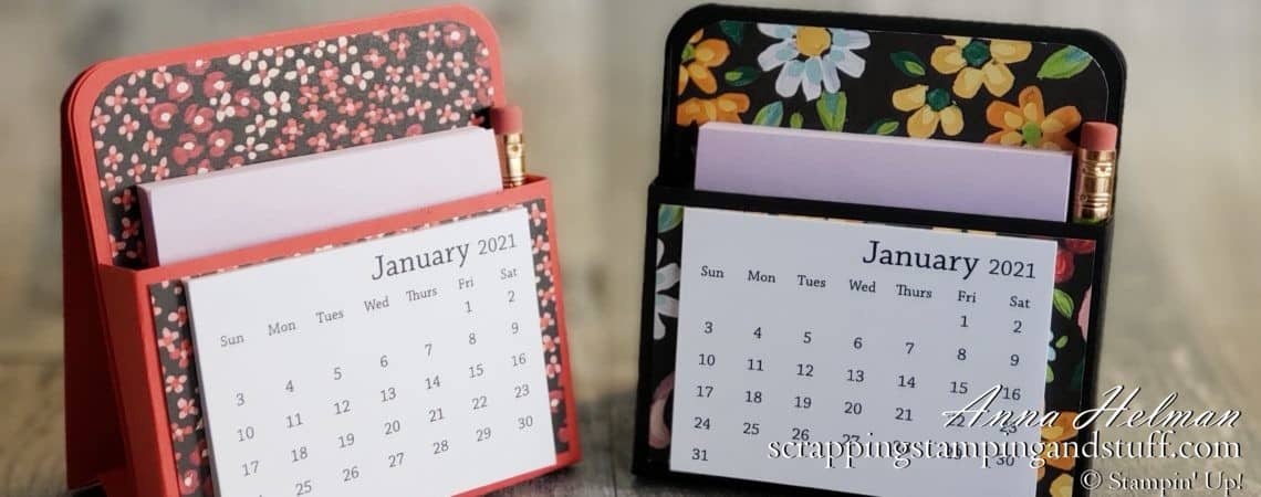 Today is Day 3 of 12 Days of DIY Gift Ideas, and we are making a mini desk calendar -- perfect for a gift that gives all year round!