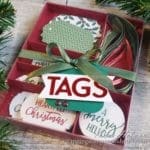 This DIY tag kit is such a fun and inexpensive gift idea. It includes all the makings for the recipient to make cute tags in a pinch!