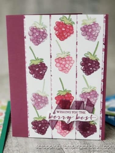 Get entered to win the Stampin Up Berry Blessings AND paper pack or get it free right now with your product order during Sale-a-bration!