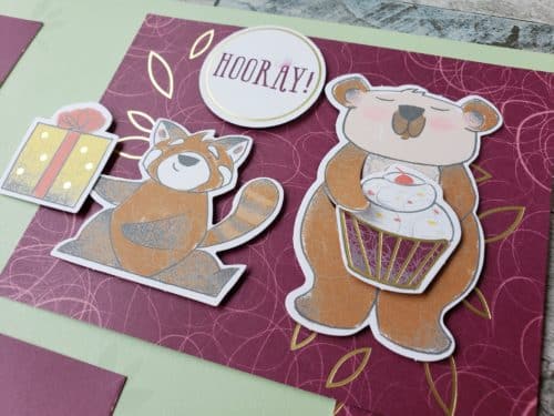 December 2020 Paper Pumpkin Alternatives And Project Ideas - Beary Comforting Monthly Card Kit