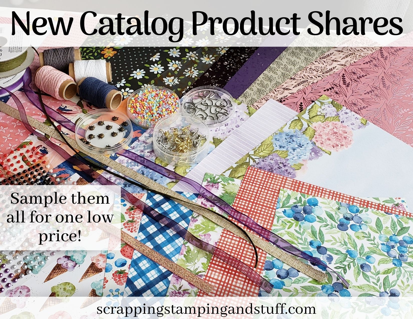 Don’t Miss Ordering New Mini Catalog Product Shares