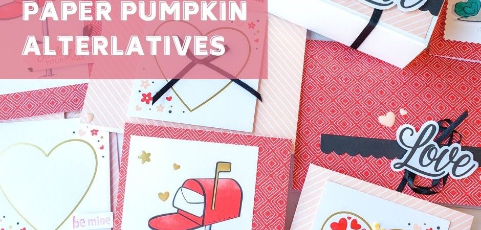 Check out these January 2021 Paper Pumpkin Alternatives and ideas for this adorable Valentine's Day card kit!