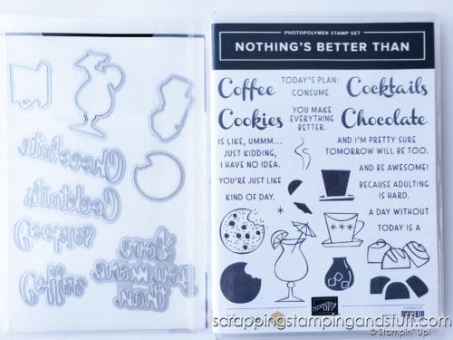 Who doesn't love coffee, cookies, chocolate or cocktails?! Make these quick and easy cards that make you SMILE!