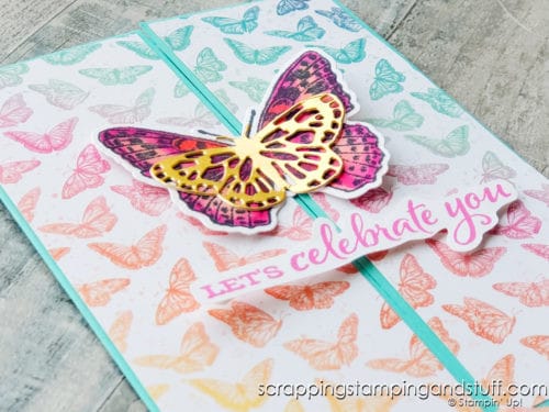 The Stampin Up Butterfly Brilliance bundle is here, and it's gorgeous! Take a look at 8 beautiful card samples here!