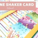 Take a look at how to make this amazing slimline shaker card without special tools or dies!