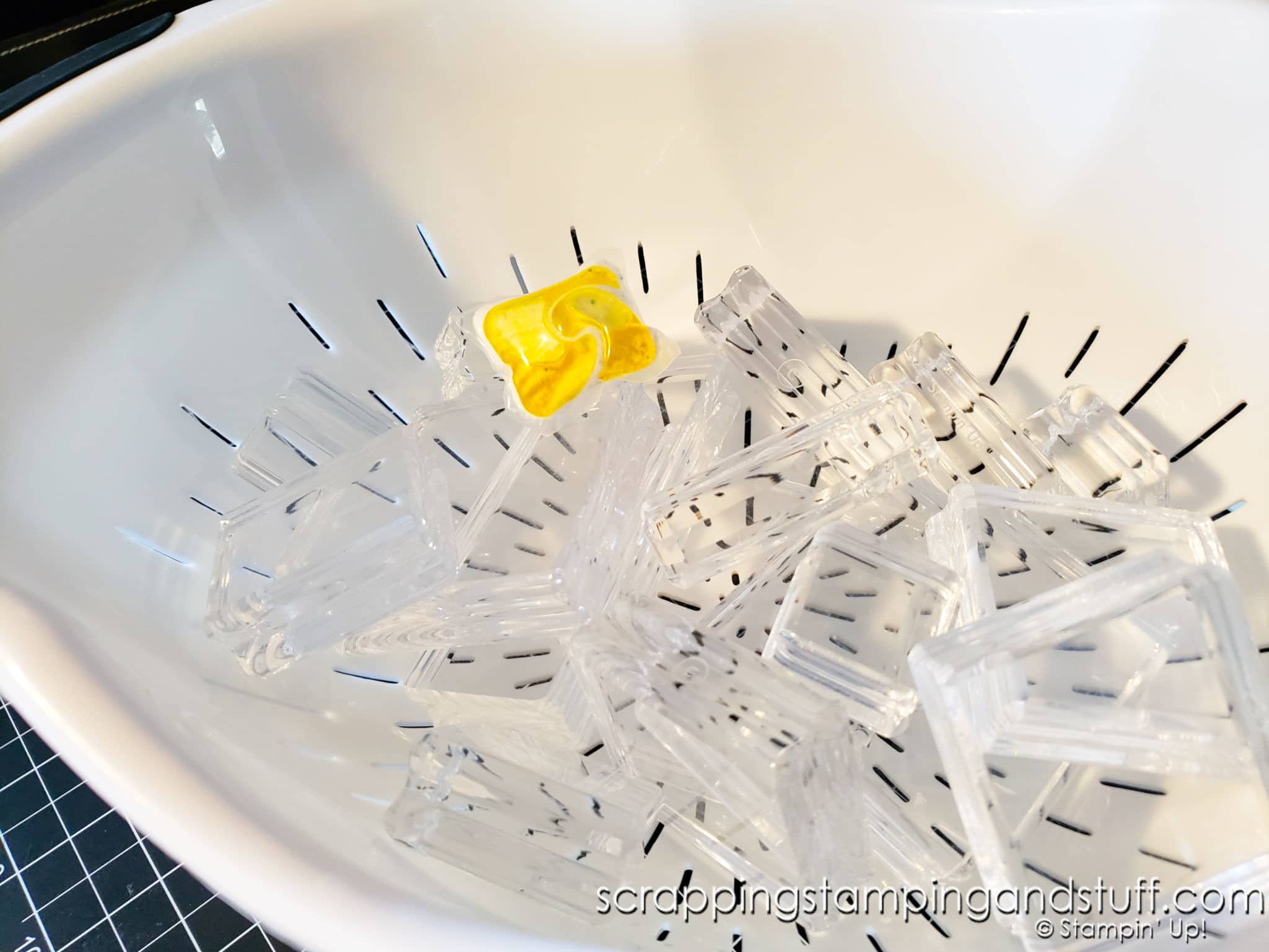 How To Clean Acrylic Blocks In The Dishwasher With This Easy Trick!