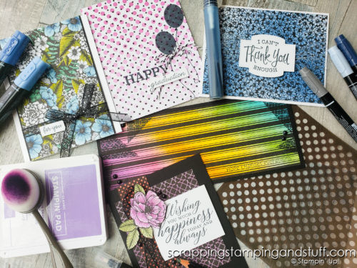 Have you ever thought to add color to your designer papers? Take a look at these 6 ways to color and customize your patterned prints!