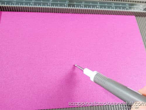 Every crafter needs the Stampin Up Take Your Pick Tool - the Swiss army knife of crafting! Use it for almost everything!