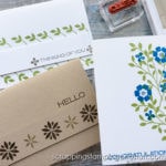 Make these three simple cards in minutes with the Stampin Up Vine Design stamp set! Perfect projects for beginning card makers!