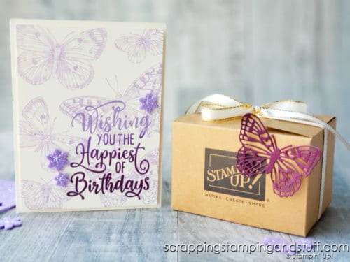 Take a look at this butterfly birthday card and check out the techniques, tips and tricks I used to create it!