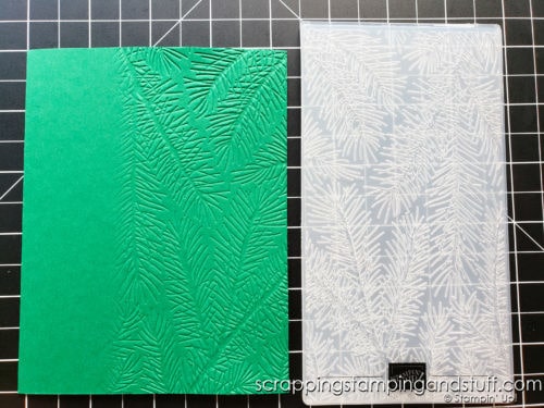 Get the most out of your mini embossing folders with these 5 tips, and even learn how to emboss paper that is larger than the folder itself!