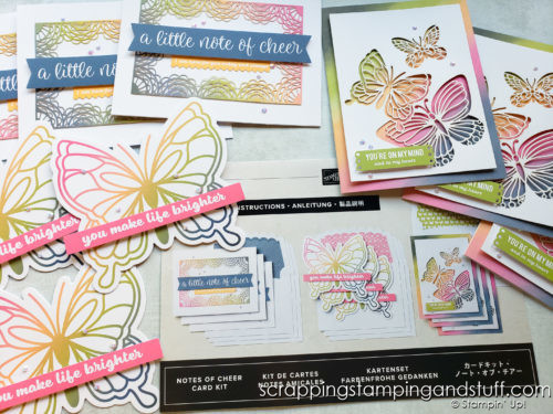 Stampin Up card kits are a wonderful way to learn to make cards, take a craft on the go, or get your friends to try crafting! 