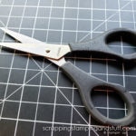 These paper cutting scissors are the best high quality scissors for cardmaking and scrapbooking! Stampin Up Snips are the best!