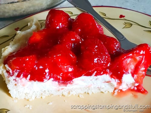 Strawberry Pie With Cream Cheese Recipe - Best Strawberry Pie Ever!