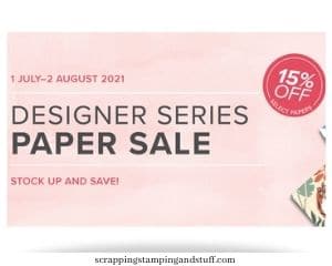 Designer Paper Sale Begins Today!