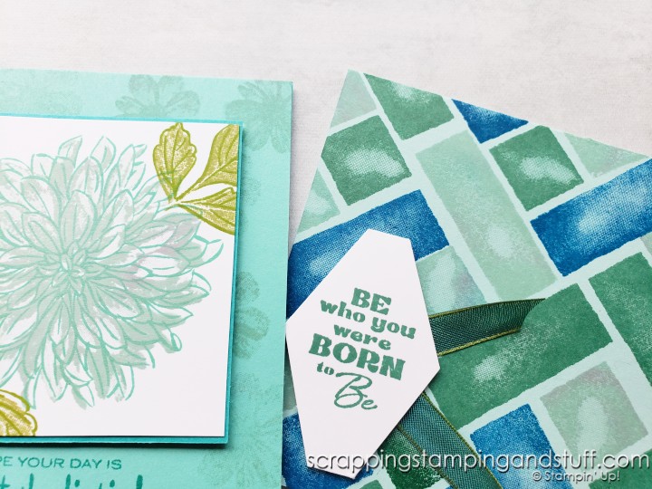 See three ways to create beautiful dahlia cards using the Stampin Up Delicate Dahlias stamp set! Plus details on Sale-a-braiton and Holiday Catalog ordering!