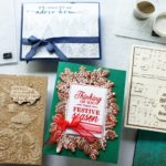 Try heat embossing over dry embossing on your card projects for beautiful textured effects!