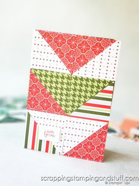 Quilt cards are the perfect way to use your paper scraps and make simple, yet beautiful card designs today!