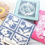 Click to learn how to paper piece with die cuts! Create gorgeous 