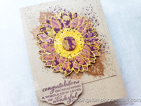 Click to learn how to paper piece with die cuts! Create gorgeous 'How'd she DO that?' cards today!