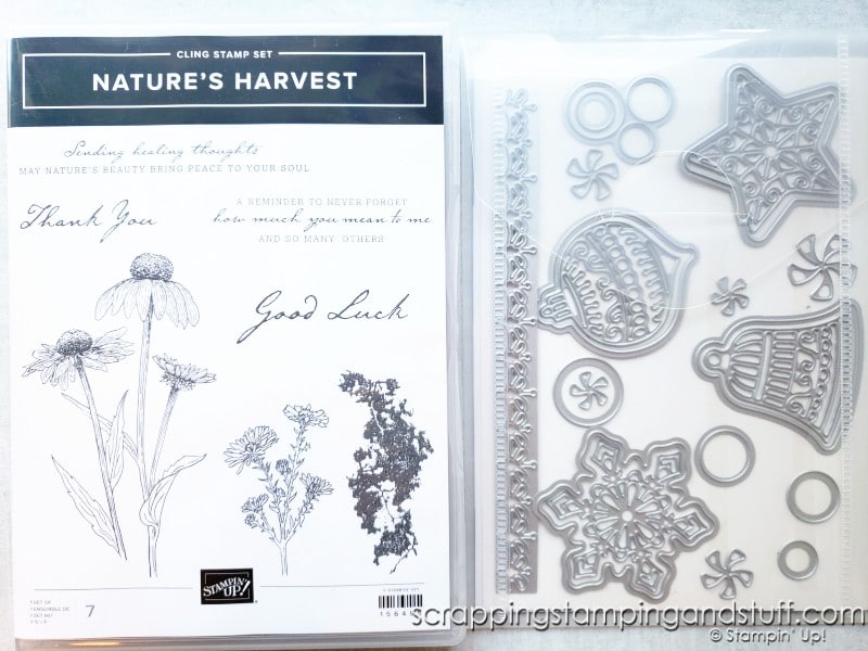 Use this beautiful card design featuring the Stampin Up Frosted Gingerbread bundle to use up your paper scraps today!