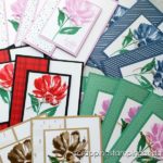 Click here for details on this simple card for replicating using the Stampin Up Art Gallery stamp set!