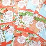 Click here for great tips for mass producing handmade cards and watch to see how to create 12 beautiful handmade cards in 30 minutes!