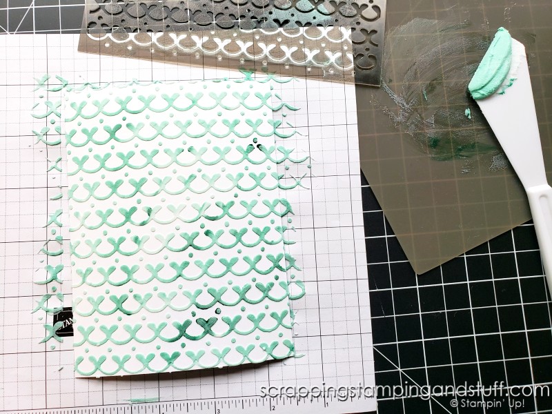 Take a look at these 3 ways to use stencils for gorgeous card backgrounds and special elements!