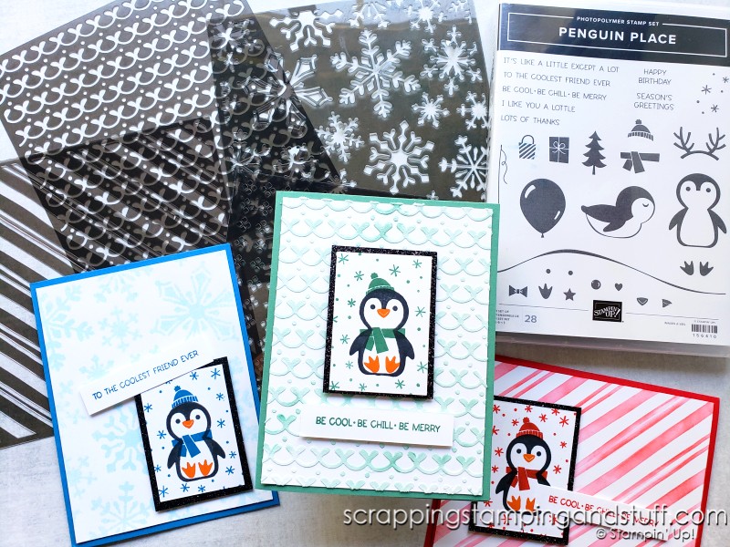 Take a look at these 3 ways to use stencils for gorgeous card backgrounds and special elements!