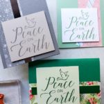 Take a look at these one minute Christmas cards using the Stampin Up Thinking Thanks & Peace stamp set!