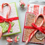 Make this adorable hot cocoa pouch as a quick and inexpensive gift idea, stocking stuffer, or table decoration for this holiday season!