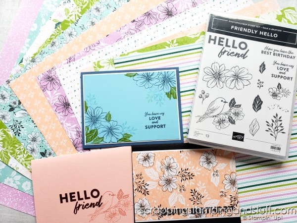 Stampin Up Sale-a-bration 2022 and 10 Simple Cards You Can Make In Minutes With FREE Stamp Sets!