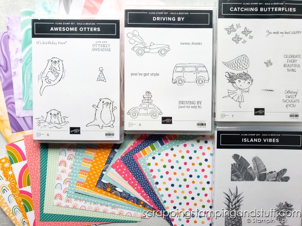 Stampin Up Sale-a-bration 2022 and 10 Simple Cards You Can Make In Minutes With FREE Stamp Sets!