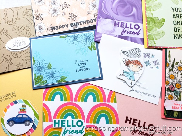 Sale-a-bration 2022 Begins and 10 Simple Cards To Make With FREE Stamp Sets!