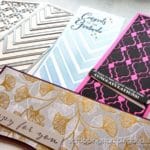 Take a look at 10 ways to use slimline card dies on your card making and scrapbooking paper projects using the Stampin Up Slim Card dies set.