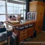 See my craft room tour with tons of craft room organization ideas here! Plus my top 5 organization tips!