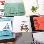 Click to see 10 simple birthday card ideas to try today PLUS 10 simple techniques to make your own simple card designs!