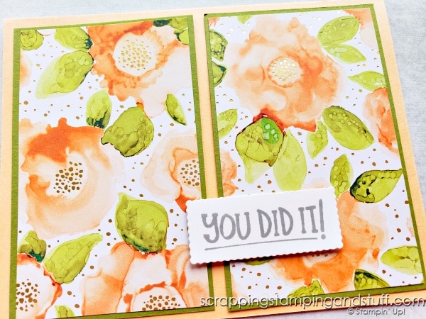 Panel cards are a perfect way to use up your paper stash to create simple but beautiful cards. Click for 7 different card designs with measurements!